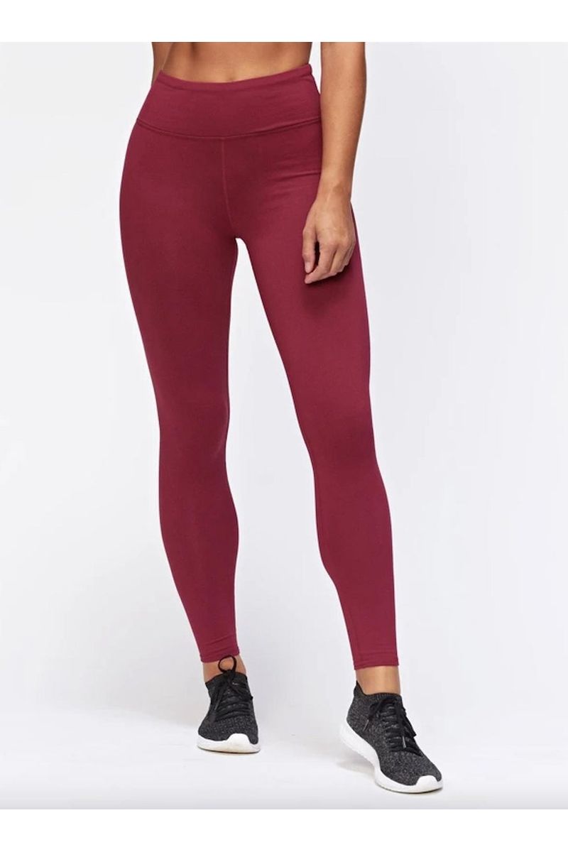 Dames Thermo Legging Rood