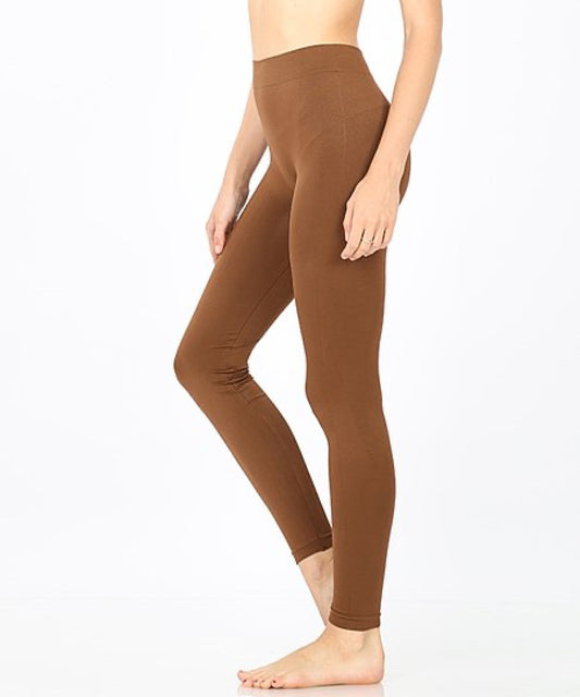 Dames Thermo Legging Bruin